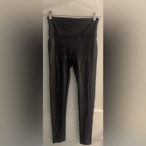 Spanx Women’s Faux Leather Leggings Size Medium Petite